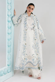 Qalamkar Festive Embroidered Lawn Unstitched 3Pc Suit QFL-03 IRMIN