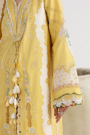 Qalamkar Festive Embroidered Lawn Unstitched 3Pc Suit QFL-05 ZARIA