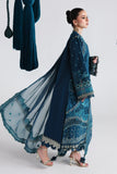 Qalamkar Festive Embroidered Lawn Unstitched 3Pc Suit QFL-07 KAISA