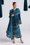 Qalamkar Festive Embroidered Lawn Unstitched 3Pc Suit QFL-07 KAISA
