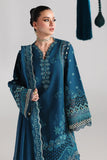 Qalamkar Festive Embroidered Lawn Unstitched 3Pc Suit QFL-07 KAISA