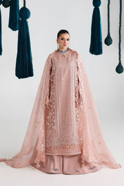 Qalamkar Festive Embroidered Lawn Unstitched 3Pc Suit QFL-11 JINA