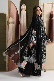 Qalamkar Festive Embroidered Lawn Unstitched 3Pc Suit QFL-12 REHA