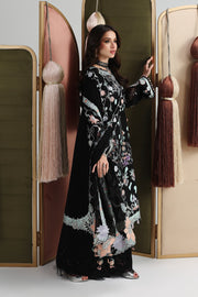Qalamkar Festive Embroidered Lawn Unstitched 3Pc Suit QFL-12 REHA