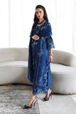 Qalamkar Qline Embroidered Lawn Unstitched 3Pc Suit QKL-01 SORAI