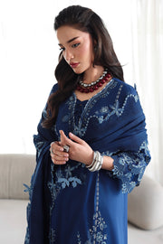 Qalamkar Qline Embroidered Lawn Unstitched 3Pc Suit QKL-01 SORAI