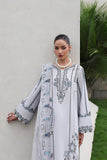 Qalamkar Qline Embroidered Lawn Unstitched 3Pc Suit QKL-03 SAMIA