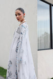 Qalamkar Qline Embroidered Lawn Unstitched 3Pc Suit QKL-03 SAMIA