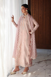 Qalamkar Qline Embroidered Lawn Unstitched 3Pc Suit QKL-04 NAIRA