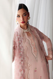 Qalamkar Qline Embroidered Lawn Unstitched 3Pc Suit QKL-04 NAIRA