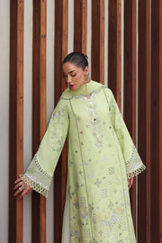 Qalamkar Qline Embroidered Lawn Unstitched 3Pc Suit QKL-05 AYANA