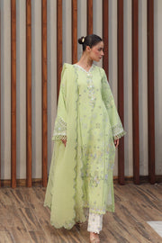 Qalamkar Qline Embroidered Lawn Unstitched 3Pc Suit QKL-05 AYANA