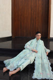 Qalamkar Qline Embroidered Lawn Unstitched 3Pc Suit QKL-07 LEYA