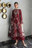 Qalamkar Qline Embroidered Lawn Unstitched 3Pc Suit QKL-08 NISA