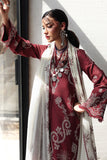 Qalamkar Qline Embroidered Lawn Unstitched 3Pc Suit QKL-08 NISA