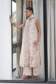 Qalamkar Qline Embroidered Lawn Unstitched 3Pc Suit QKL-10 MILA