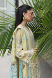 Qalamkar Qline Embroidered Lawn Unstitched 3Pc Suit QKL-11 MEIRA