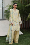 Qalamkar Qline Embroidered Lawn Unstitched 3Pc Suit QKL-11 MEIRA