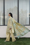 Qalamkar Qline Embroidered Lawn Unstitched 3Pc Suit QKL-11 MEIRA
