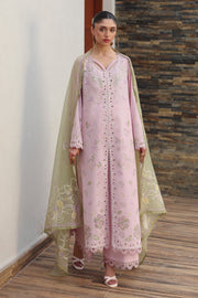 Qalamkar Qline Embroidered Lawn Unstitched 3Pc Suit QKL-12 ZAYLA