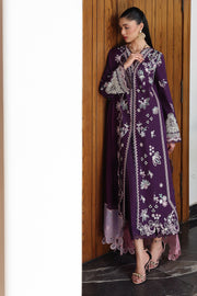 Qalamkar Qline Embroidered Lawn Unstitched 3Pc Suit QKL-14 SUHRA