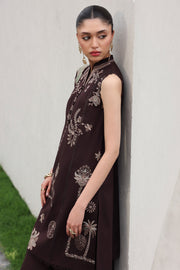 Qalamkar Qline Embroidered Lawn Unstitched 3Pc Suit QKL-15 YASRA