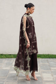 Qalamkar Qline Embroidered Lawn Unstitched 3Pc Suit QKL-15 YASRA