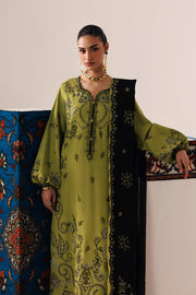 Qalamkar Qline Embroidered Linen Unstitched 3Pc Suit QLW-01 AMARAH