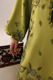 Qalamkar Qline Embroidered Linen Unstitched 3Pc Suit QLW-01 AMARAH