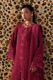 Qalamkar Qline Embroidered Linen Unstitched 3Pc Suit QLW-02 ALEENA