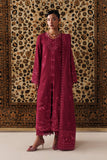 Qalamkar Qline Embroidered Linen Unstitched 3Pc Suit QLW-02 ALEENA