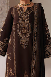 Qalamkar Qline Embroidered Linen Unstitched 3Pc Suit QLW-04 SHAHEEN