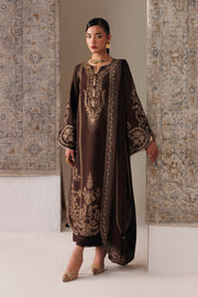 Qalamkar Qline Embroidered Linen Unstitched 3Pc Suit QLW-04 SHAHEEN