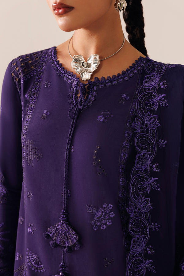 Qalamkar Qline Embroidered Linen Unstitched 3Pc Suit QLW-05 ZEEMAL