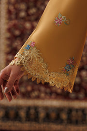 Qalamkar Qline Embroidered Linen Unstitched 3Pc Suit QLW-06 NYRA