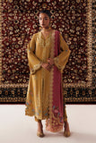 Qalamkar Qline Embroidered Linen Unstitched 3Pc Suit QLW-06 NYRA