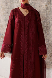 Qalamkar Qline Embroidered Linen Unstitched 3Pc Suit QLW-08 NEIRAH