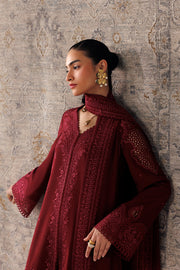 Qalamkar Qline Embroidered Linen Unstitched 3Pc Suit QLW-08 NEIRAH
