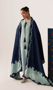 Qalamkar Qline Embroidered Linen Unstitched 3Pc Suit QLW-11 TALIYA
