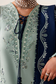 Qalamkar Qline Embroidered Linen Unstitched 3Pc Suit QLW-11 TALIYA