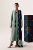 Qalamkar Qline Embroidered Linen Unstitched 3Pc Suit QLW-11 TALIYA