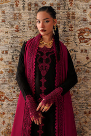 Qalamkar Qline Embroidered Linen Unstitched 3Pc Suit QLW-12 YANI