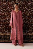 Qalamkar Qline Embroidered Linen Unstitched 3Pc Suit QLW-13 DANIYA