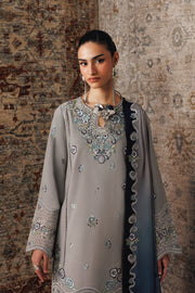 Qalamkar Qline Embroidered Linen Unstitched 3Pc Suit QLW-15 GINA