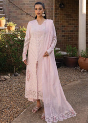Qalamkar Qline Embroidered Lawn Unstitched 3Pc Suit QM-03 RUNE