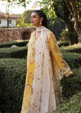 Qalamkar Qline Embroidered Lawn Unstitched 3Pc Suit QM-10 OLENA