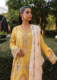 Qalamkar Qline Embroidered Lawn Unstitched 3Pc Suit QM-10 OLENA