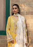 Qalamkar Qline Embroidered Lawn Unstitched 3Pc Suit QM-10 OLENA