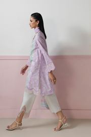 Qalamkar QPrints Embroidered Lawn Unstitched 3Pc Suit QQP-10A Josee