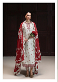 Qalamkar QPrints Embroidered Lawn Unstitched 3Pc Suit QQP-02B Hania